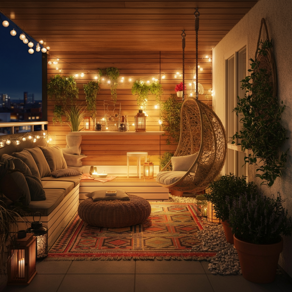 13  Creative Balcony Decor Ideas